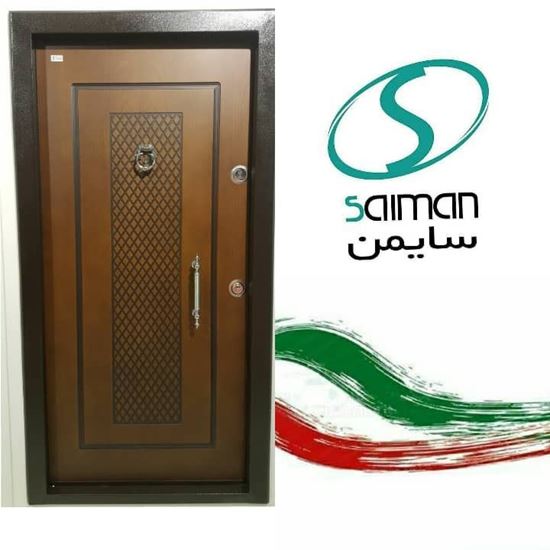 تصویر درب ضد سرقت لوزی راش