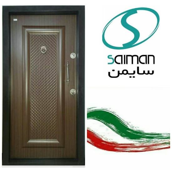 تصویر درب ضدسرقت برجسته آویژه پی وی سی